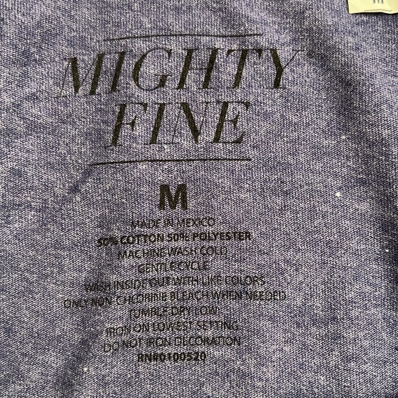 Mighty Fine T-shirt Medium Short Sleeve Casual - Picture 3 of 5